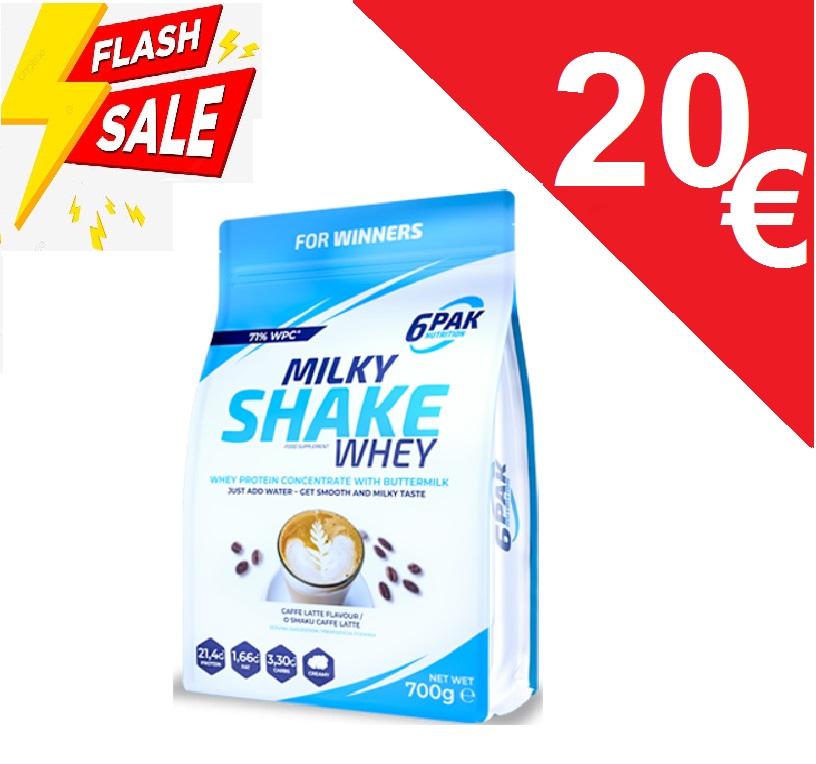 Milky Shake Whey 700gr (6Pak Nutrition)